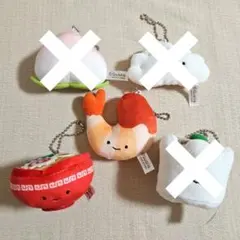 中華料理のぬいぐるみ にっこりーノ 2点セット