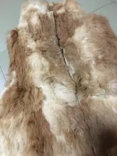 ブラウン系ファーベスト ラビット毛皮