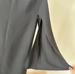 ZARA ザラ スリットスリーブ チュニック ワンピース 黒 XS ケープ風のサムネイル