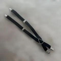子供用黒サスペンダーと赤と黒の蝶ネクタイセット
