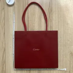 Cartier ショップ袋 ショッパー 赤のサムネイル