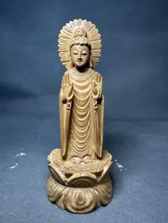 高村光雲 観音菩薩 仏像 懐中仏 時代物 古銅 - メルカリ
