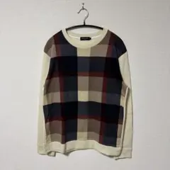 【BLACK LABEL CRESTBRIDGE】ニット チェック柄 長袖のサムネイル