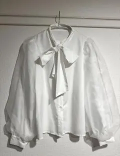 白ブラウス レディース