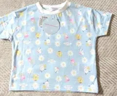 ⭕　Sanrio サンリオキャラクター Tシャツ 水色 新品タグ付き