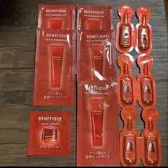 ベネフィーク ホットクレンジングジェル セラム ナイトクリーム サンプルセットのサムネイル