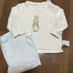 ユニクロパジャマ　薄手長袖　90