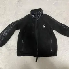 ポロ・ラルフ・ローレン フリースジャケット 2/2T 黒