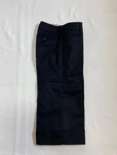 GAPレディースウールブラック裾ダブルハーフパンツ（M）美品 最終値