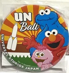 ユニバーサルスタジオジャパン　セサミストリート　缶バッジ