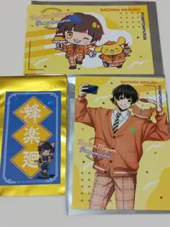 ブルーロック　サンリオ　蜂楽廻　特典　ポストカード　ナンジャタウン　ステッカー