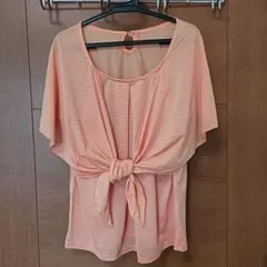 フレアースリーブ　LAUTREAMONT オレンジカットソー