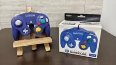 【美品】 ゲームキューブコントローラー バイオレット　初期