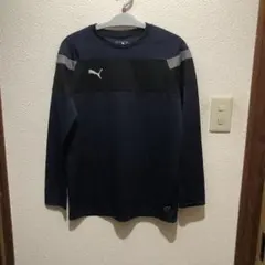 PUMA ネイビー 長袖ウェア160