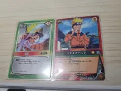 NARUTOカードゲーム 術カード 螺旋丸 千鳥 2枚セット ナルト サスケ