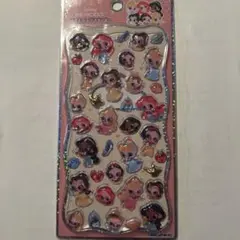 プチドロップステッカー　ディズニープリンセス シール