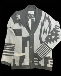 URBAN RESEARCH Sonny Label ネイティブ柄 カーディガン