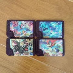 ポケモンフレンダ　スーパートレジャー　トドロクツキ　レックウザ　他2枚