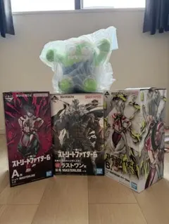 ストリートファイター6 一番くじ A賞B賞ジュリ ラストワン賞豪鬼C賞ブランカ