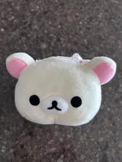 コリラックマ ぬいぐるみ マスコット ドット柄