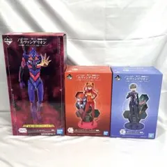 一番くじ エヴァンゲリオン 〜エヴァパイロット、集結〜 3点 セット