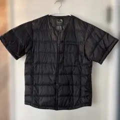 ウォッシャブルダウン ブラック ダウンベスト