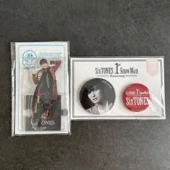 SixTONES ジェシー アクスタ　缶バッジ セット