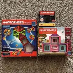 MAGFORMERS マグフォーマー まとめ売り 62ピース ミニハウス 拡張
