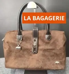 LA BAGAGERIE★ラバガジェリー★茶色のトートバッグ