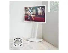 EQUALS テレビスタンドWALL A2 キャスター付き ロータイプホワイト