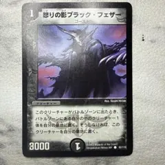 美品 怒りの影ブラック・フェザー - メルカリ