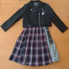 PINK-latte ジャケットとスカートセット （Sサイズ１６０センチ）