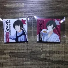 【バラ可能】 SideM アニカフェ スクエアバッジ 東雲荘一郎