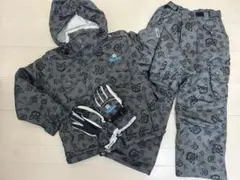 BLUE CROSS スキー・スノーボードウェア 130サイズ 手袋付き
