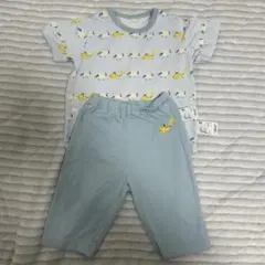 ポケモン パジャマセット 100cm 水色