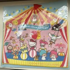 新品未開封 サンリオキャラクターズ サーカス柄ハンドタオル
