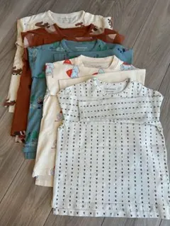 tinycottonsロンT 4y 5枚セットのサムネイル
