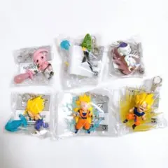 ドラゴンボールZ　フィギュアキーホルダー Vol.1 ＆ Vol.2　6種セット