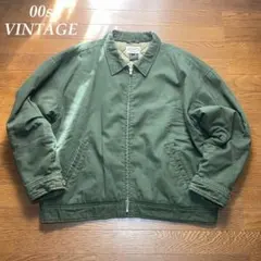 00s oobe 香港製　キルティング　ワーク　ダック地　アクティブジャケット