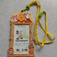 ディズニーランド くまのプーさんのチケットホルダー