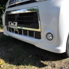 L375S タントフロントバンパー ホワイト フォグランプ付のサムネイル