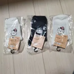 【新品】GUちいかわ靴下2種類3足セット 23-25cmのサムネイル