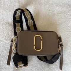 MARC JACOBS ブラウン ショルダーバッグ　美品