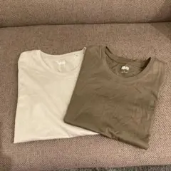 UNIQLO U クルーネックTシャツ 2枚セット Sサイズ