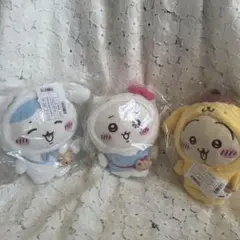 ちいかわ サンリオ コラボ ぬいぐるみ 3体セット