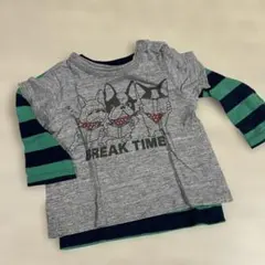 BREEZE 犬イラスト Tシャツ サイズ80