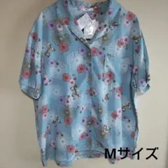 新品未使用ディズニー　チップとデール　アロハシャツMサイズ