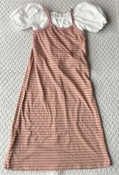 チャオパニックティピー⭐︎キャミソールワンピースアンドホワイトブラウス