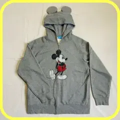 東京ディズニーリゾート ミッキー 耳付きパーカー LL