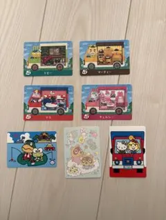 どうぶつの森 サンリオamiibo4枚セット＋シール3枚